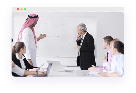 Training session decoration